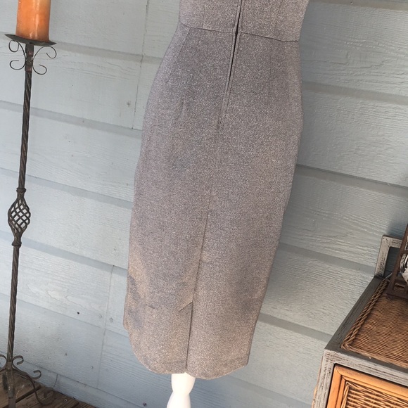 Stop Staring Dress Silver sz S BNWOT - Picture 9 of 17